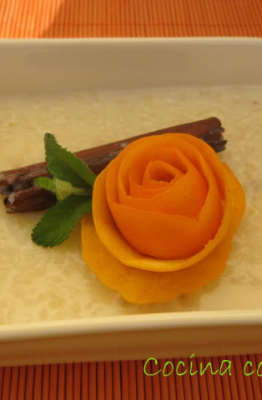 Receta: Arroz con leche