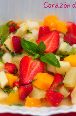 Recetas: Macedonia de primavera