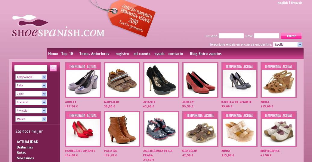 Shoespanish: Tienda de calzado