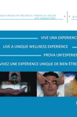 Aqua Urban Spa: centro de relajación