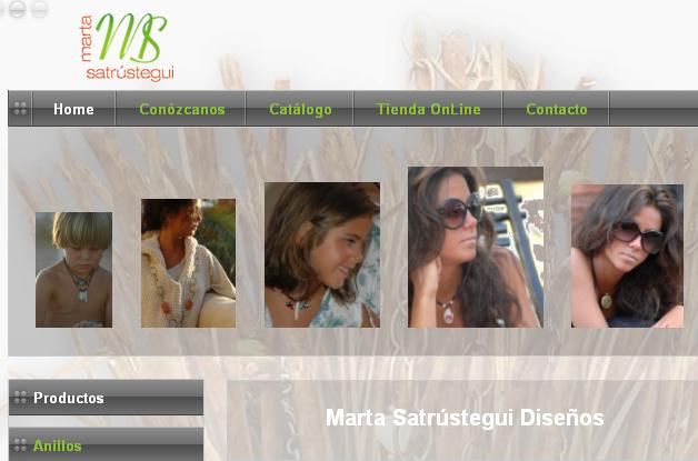 Marta Satrústegui:Diseños y creaciones de Bisutería
