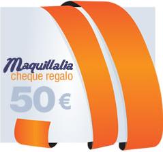 Cheque regalo-50 euros "Maquillalia"