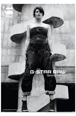 Gemma Arterton, nueva imagen de la firma G-Star Raw