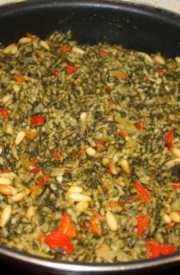 Arroz frito a lo sevillano