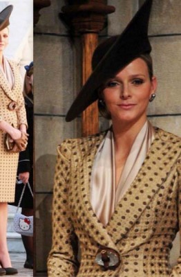 Giorgio Armani vestirá a Charlene Wittstock