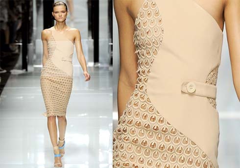 Tendencia Nude Study en Versace