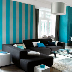 Decoracion papel pintado rayas