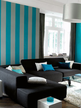 Decoracion papel pintado rayas