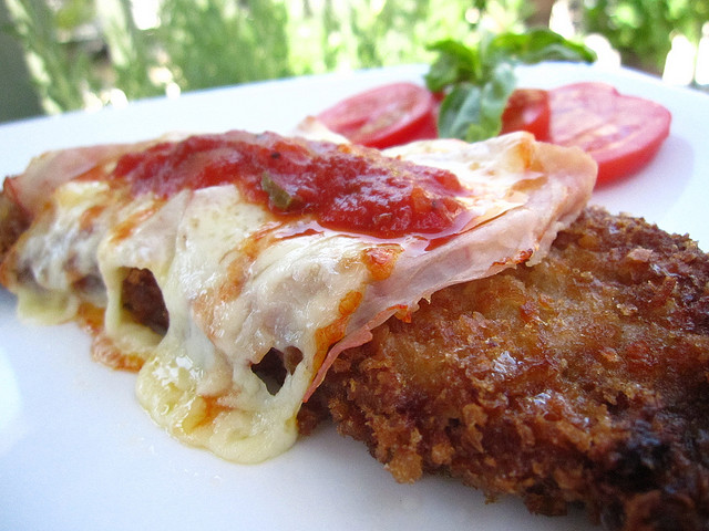 Milanesa a la napolitana