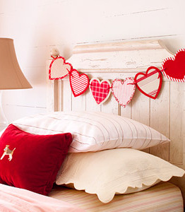 Detalles decorativos para el  día de San valentín