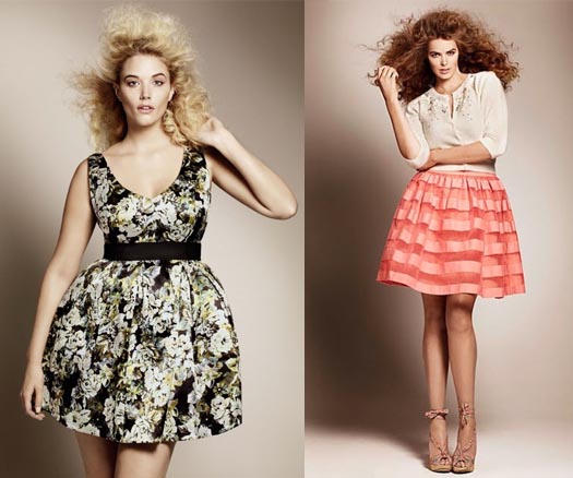 Ahora tallas grandes en la marca H&M