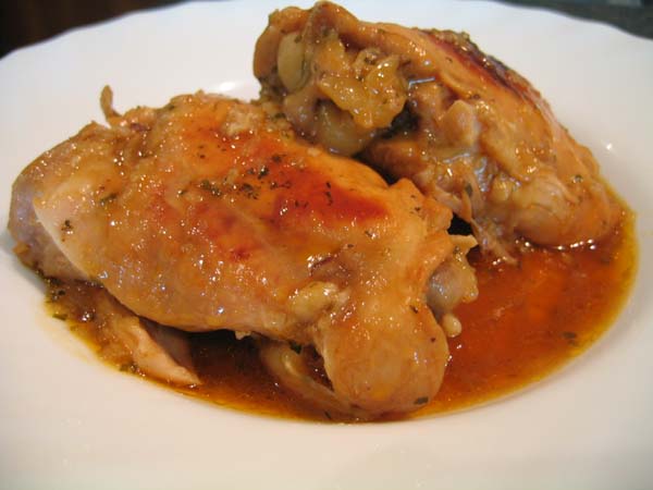 Pollo asado con Coca Cola