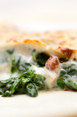 LAZAÑA DE ESPINACAS