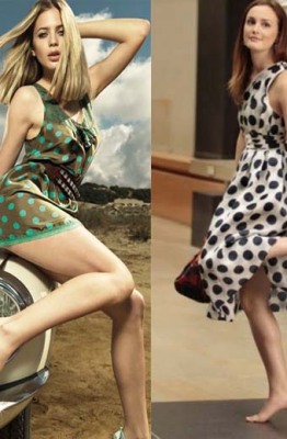 ¿Cómo puedes combinar tus prendas con lunares?