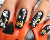 Nail art halloween