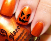 Nail art halloween