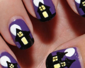 Nail art halloween