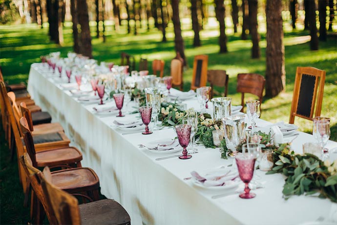 Ideas para decorar la boda con hojas de eucalipto