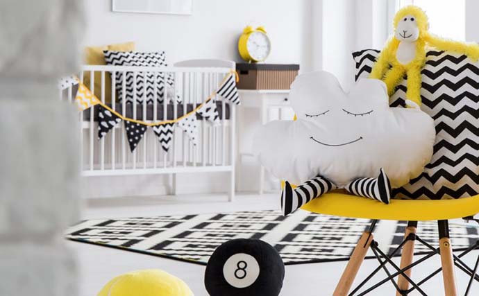 Cómo escoger los colores para decorar la habitación del bebé