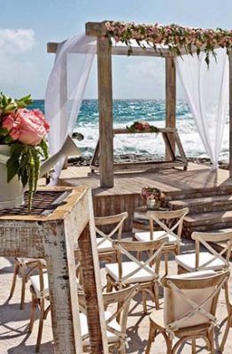 Ideas para decorar una boda en la playa