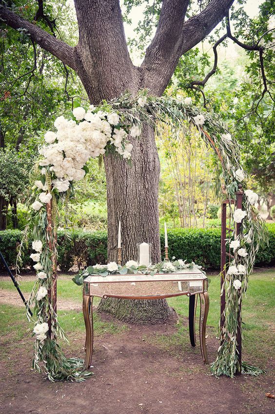 Ideas para decorar una boda civil en el interior