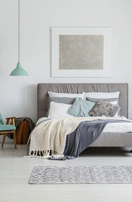 Accesorios de decoración para el cuarto de invitados