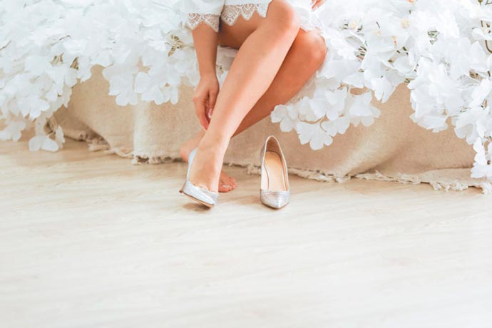 Cómo elegir los zapatos de novia