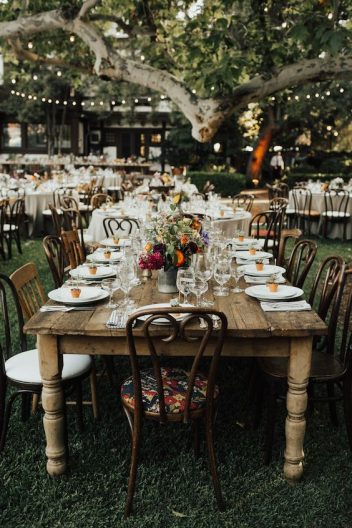 Cómo decorar una boda vintage