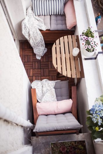 Ideas para decorar un balcón pequeño
