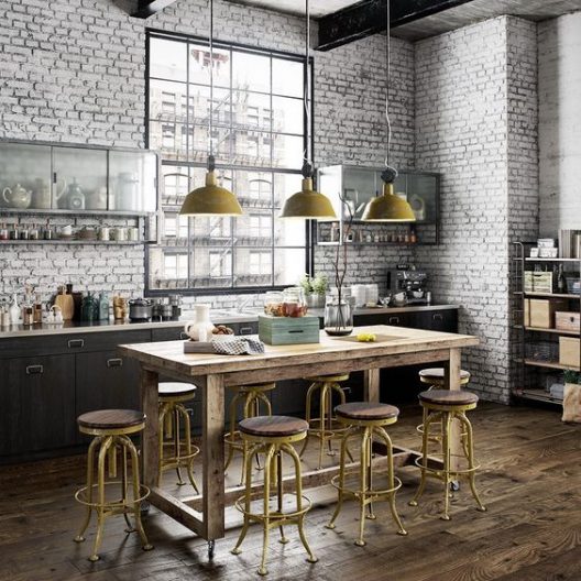 ¿Cómo conseguir una cocina de estilo industrial?