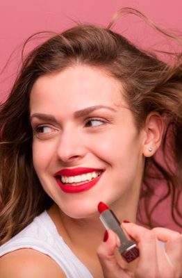 Trucos de maquillaje con pintalabios