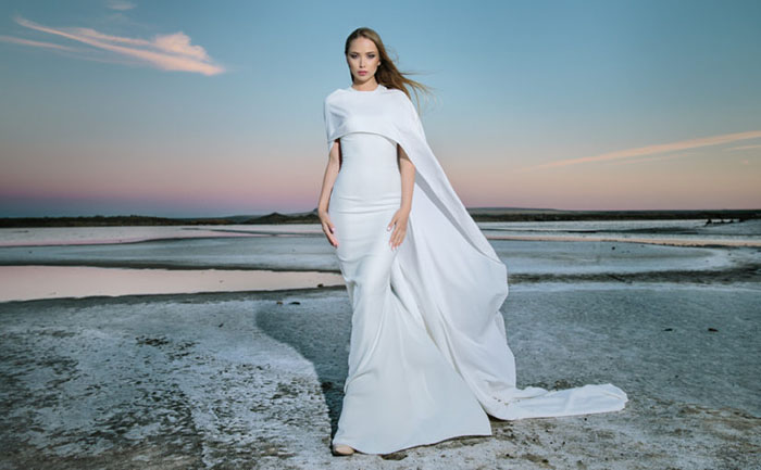 Clases de capas para el vestido de la novia