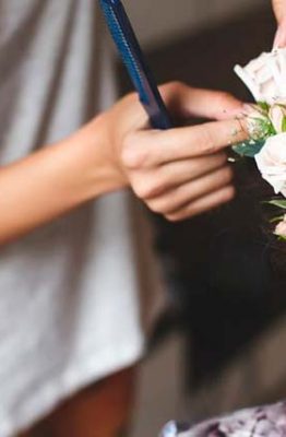 Ideas de peinados para novias de cabello corto