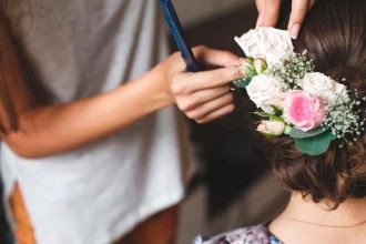 Ideas de peinados para novias de cabello corto