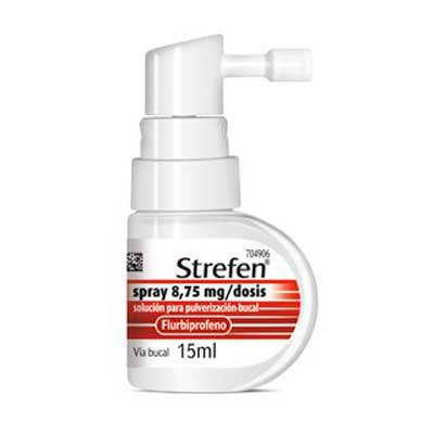 Strefen Spray para aliviar el dolor de garganta